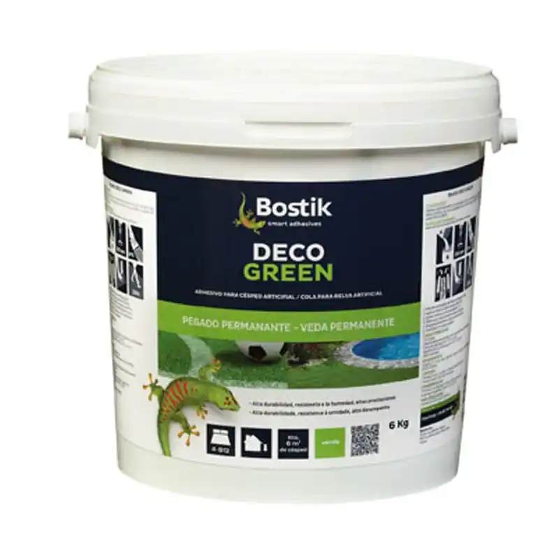 Adhesivo cesped artificial 6kg deco green bostik - Complementos para instalar cesped