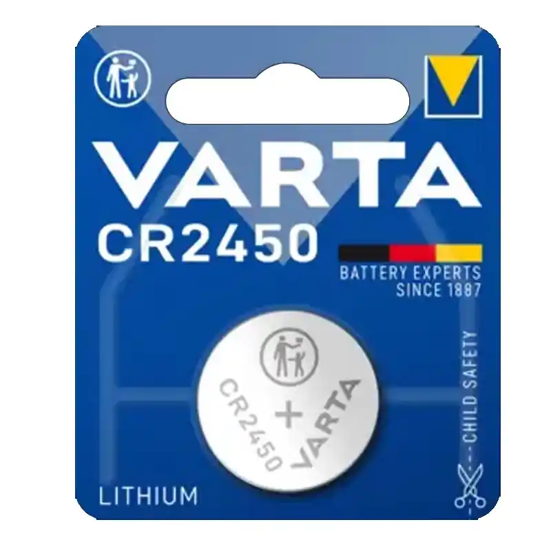Pila litio boton varta cr2450 3v blx - Pilas de botón