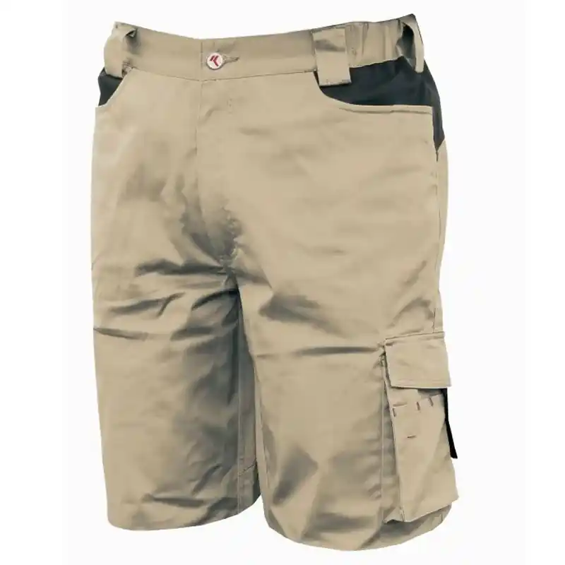 Pantalon corto issa stretch beige talla xxl - Pantalones cortos de trabajo
