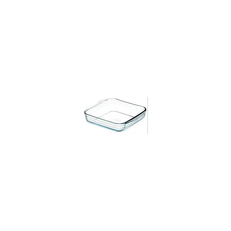 Fuente horno de vidrio ocuisine cuadrada 25x22cm - Bandeja de cristal para horno
