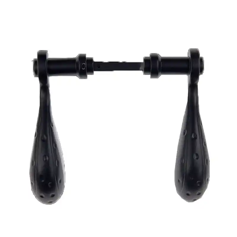 Manilla sin placa 170 tortajada 52x43 mm negro - Manetas puertas