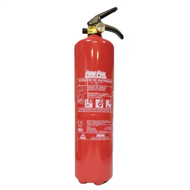 Extintor polvo abc firefox 3kg - Extintores