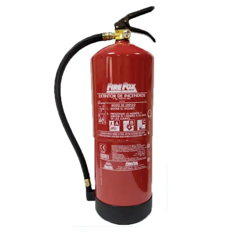 Extintor polvo abc firefox 9kg - Extintores