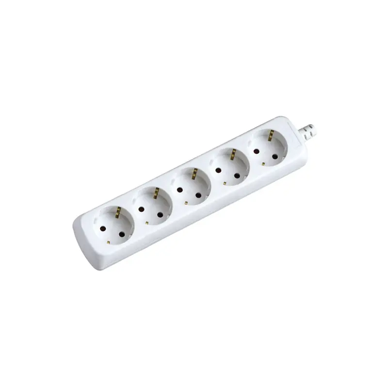Base enchufe 5 tomas 1.5 m cable 10-16a 250v toma de tierra lateral