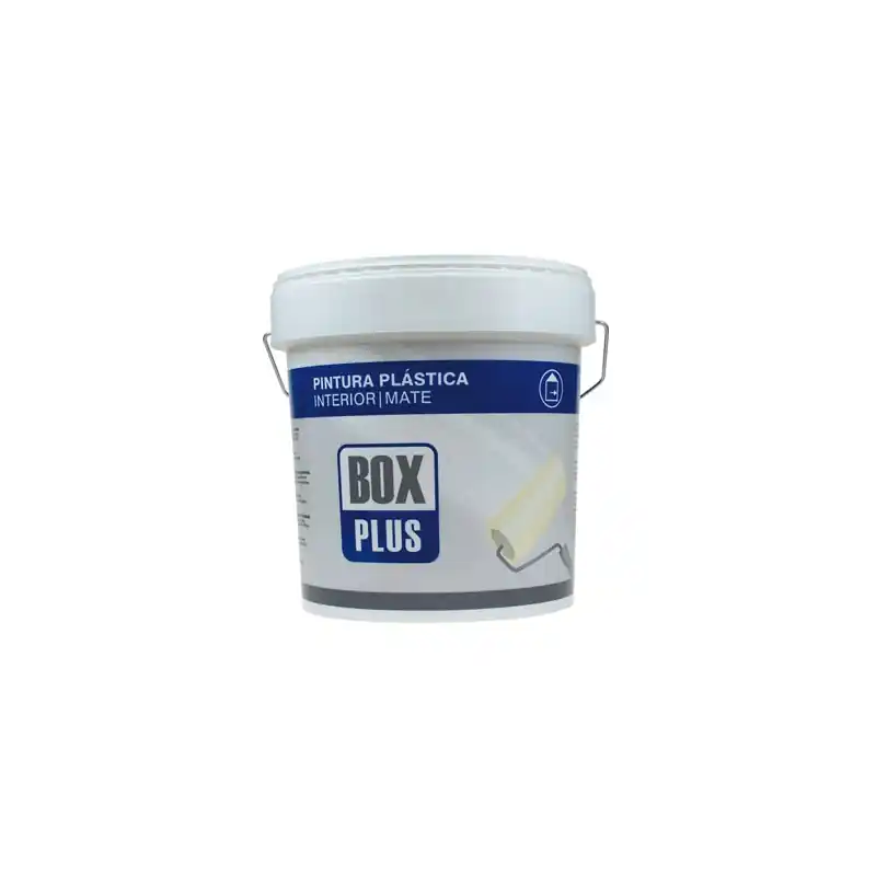 Pintura plastica lepanto 5 kg box plus interior mate blanca - Pintura plastica interior