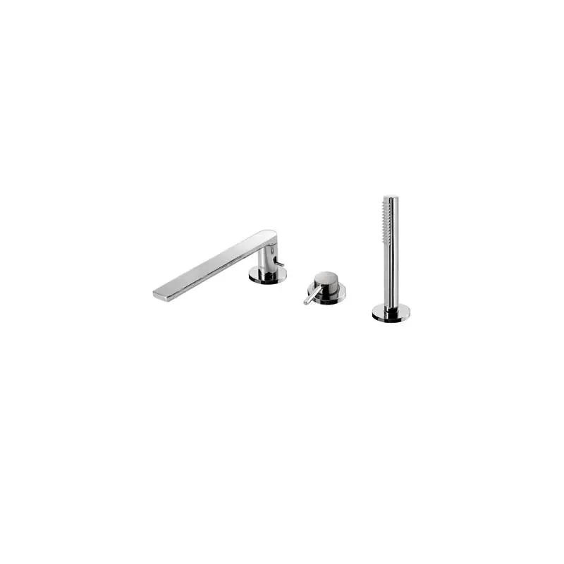Monomando baÑera repisa tres max cromado 230 mm 062.161.02 - Griferia Max-Tres