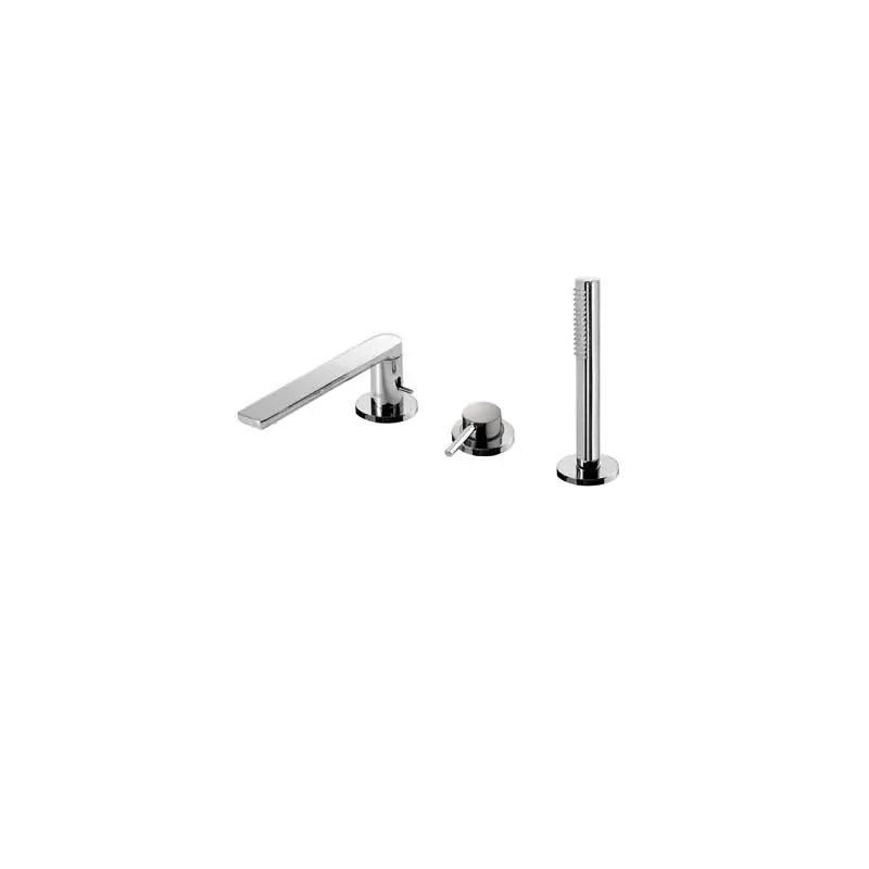 Monomando baÑera repisa tares max cromo 180 mm 062.161.03 - Griferia Max-Tres
