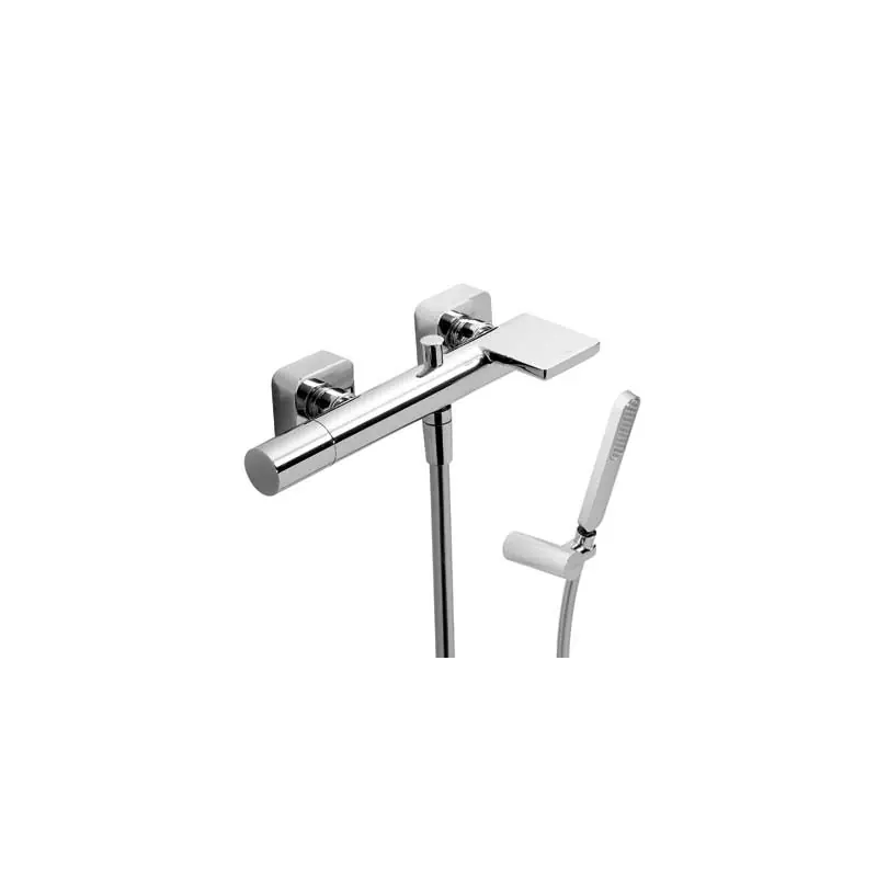 Monomando baÑera ducha tres loft caÑo cascada volante cromo 200.170.01 - Griferia Loft-Tres
