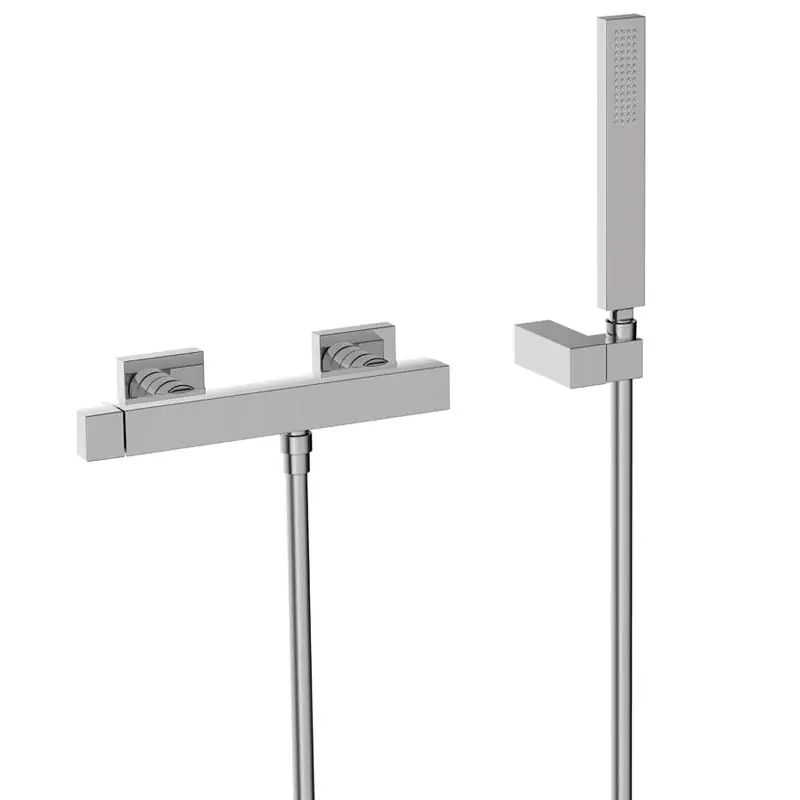 Monomando ducha slim tres mural 275mm cromo 20216701 - Griferia Slim-Tres