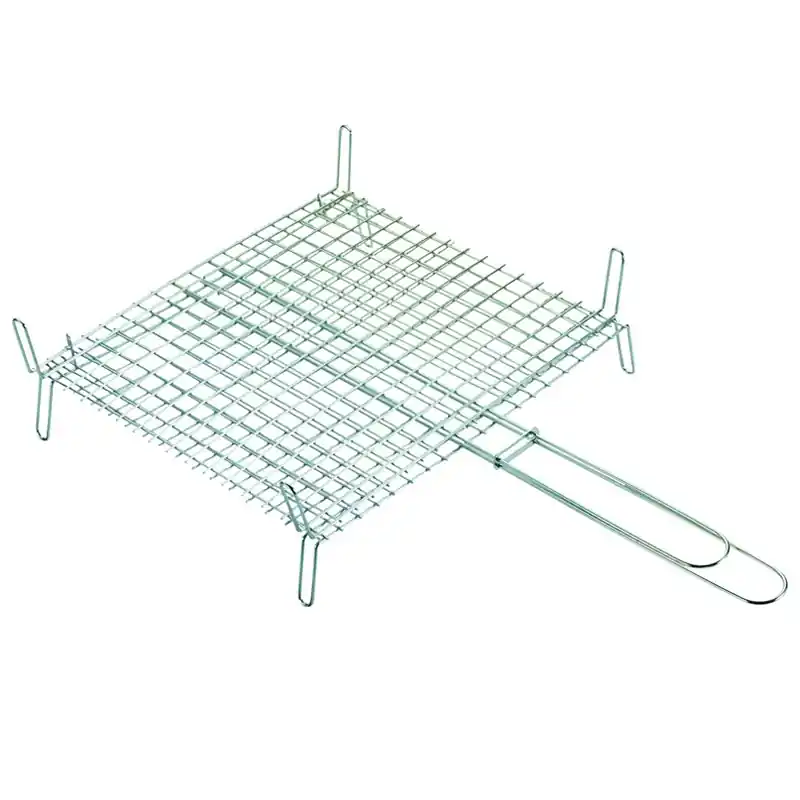 Parrilla barbacoa sauvic reforzada 30x35cm - Parrilla para barbacoa