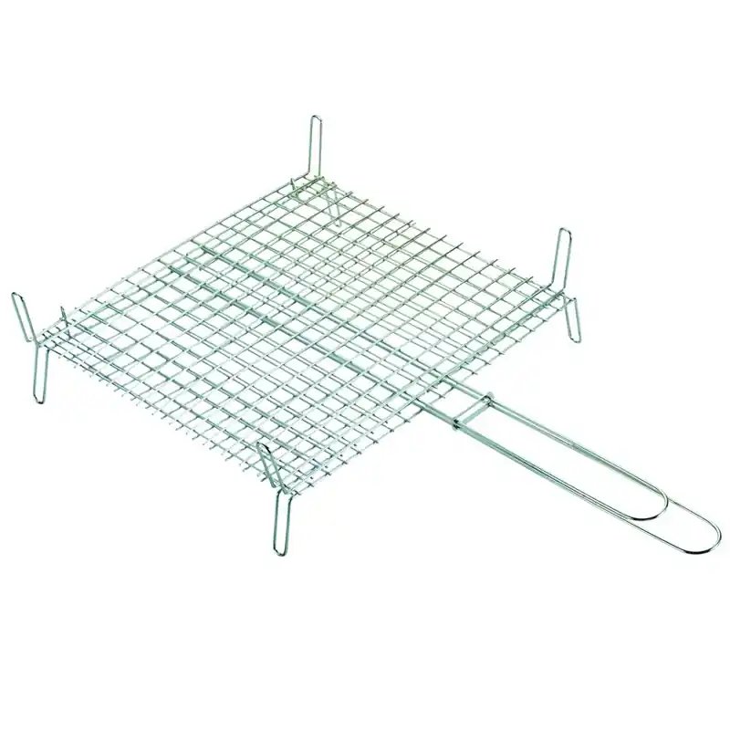 Parrilla barbacoa sauvic reforzada 40x45cm - Parrilla para barbacoa