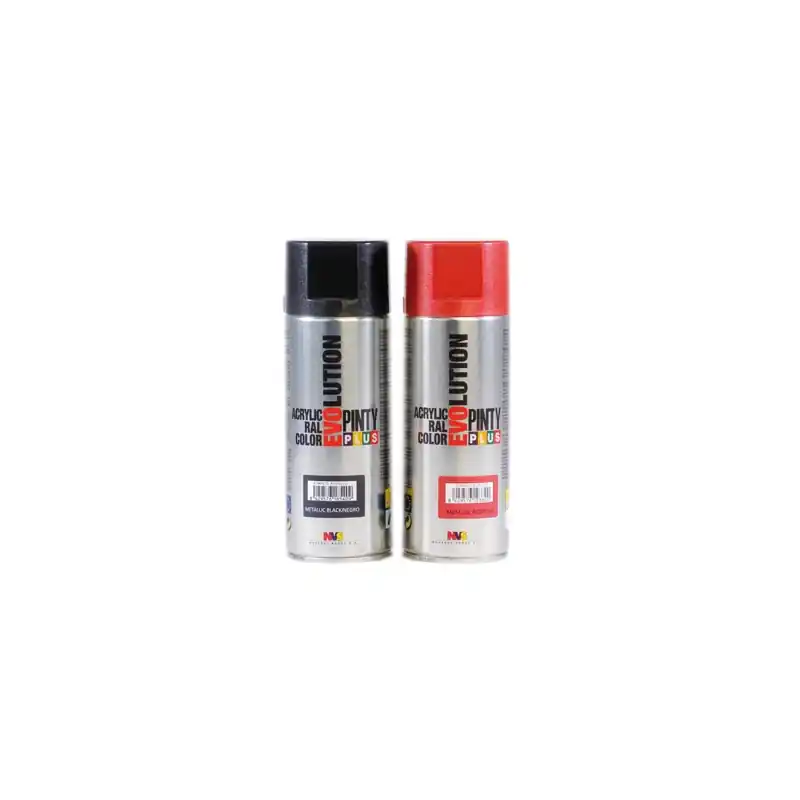 Pintura spray acrilica pintyplus metalizada rojo 520 cc - Pintura en spray