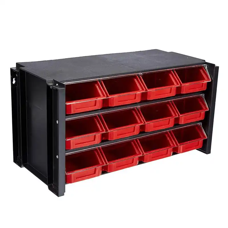 Clasificador apilable 12 cajones tayg 312007 - Organizador de herramientas