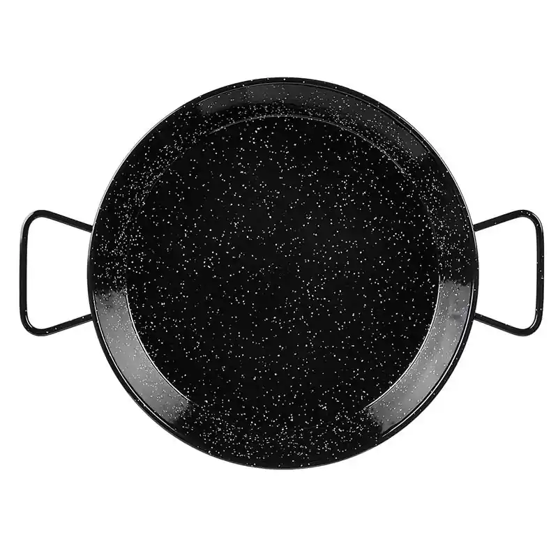 Paella valenciana garcima esmaltada 50cm 2 asas 14 raciones - Paelleras Garcima