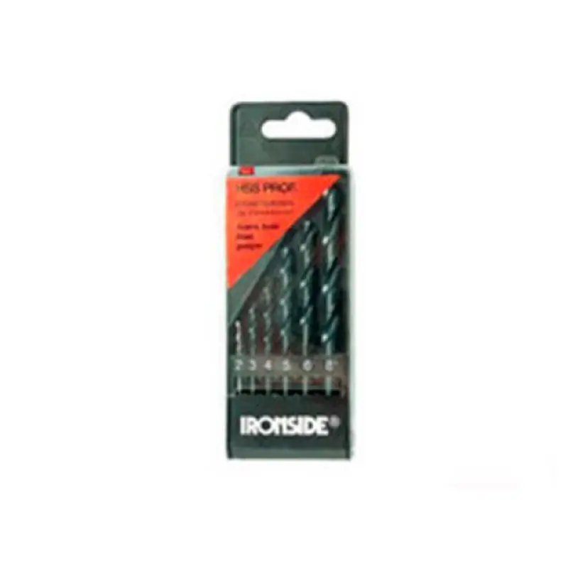 Brocas hss pro ironside 6 piezas - Juego de brocas