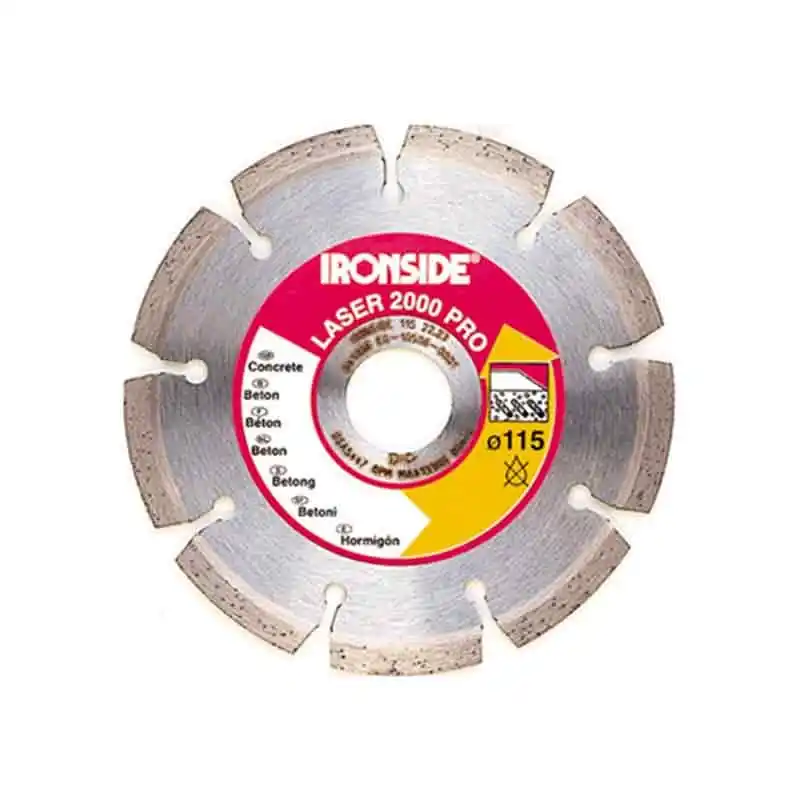 Disco de diamante ironside laser 2000 125 mm - Discos de diamante