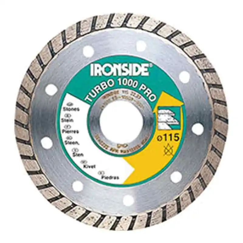 Disco de diamante ironside turbo 1000 230 mm - Discos de diamante