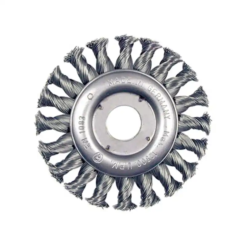 Cepillo acero trenzado ironside ø 125 mm - Cepillos taza