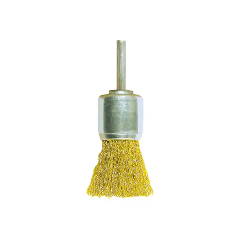 Cepillo brocha laton ironside para taladro ø 25 espiga 6 mm - Cepillos taza