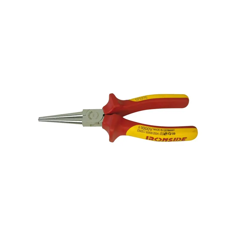Alicate boca redonda larga ironside 1000v 160 mm - Alicates de punta redonda