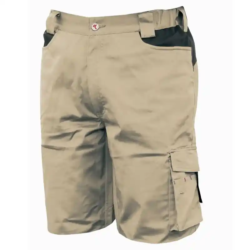 Pantalon corto issa stretch beige talla s - Pantalones cortos de trabajo