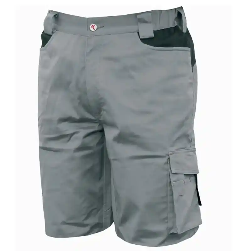 Pantalon corto issa stretch gris talla xxl - Pantalones cortos de trabajo