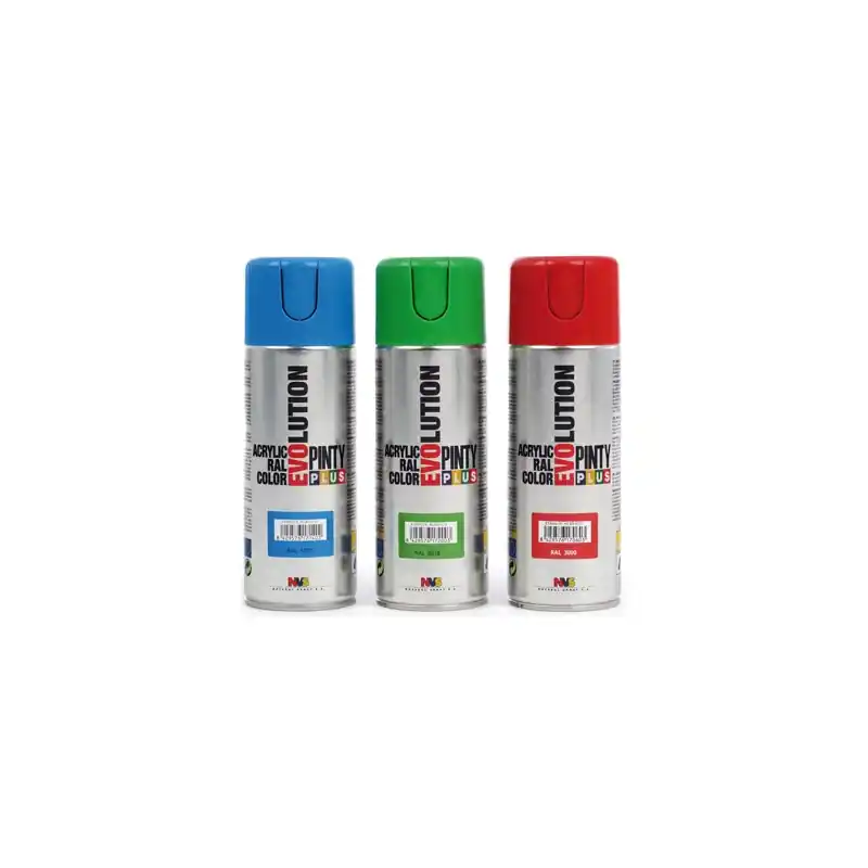 Pintura spray acrilica pintyplus crema 520 cc - Pintura en spray