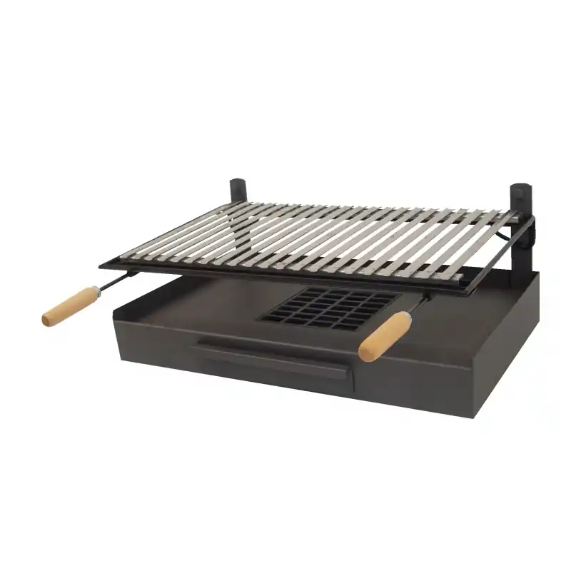 Cajon barbacoa imex el zorro 71409 68x40x26 cm con parrilla inox para obra - Cajón para barbacoa