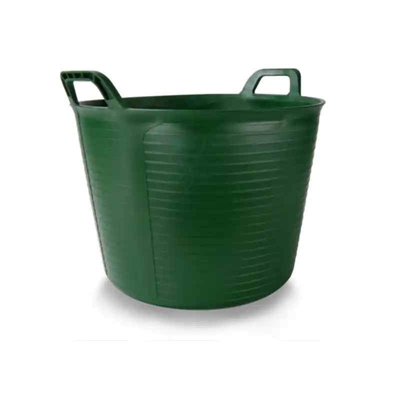 Capazo plastico rubi flextub verde mod 3 40l - Capazos obra