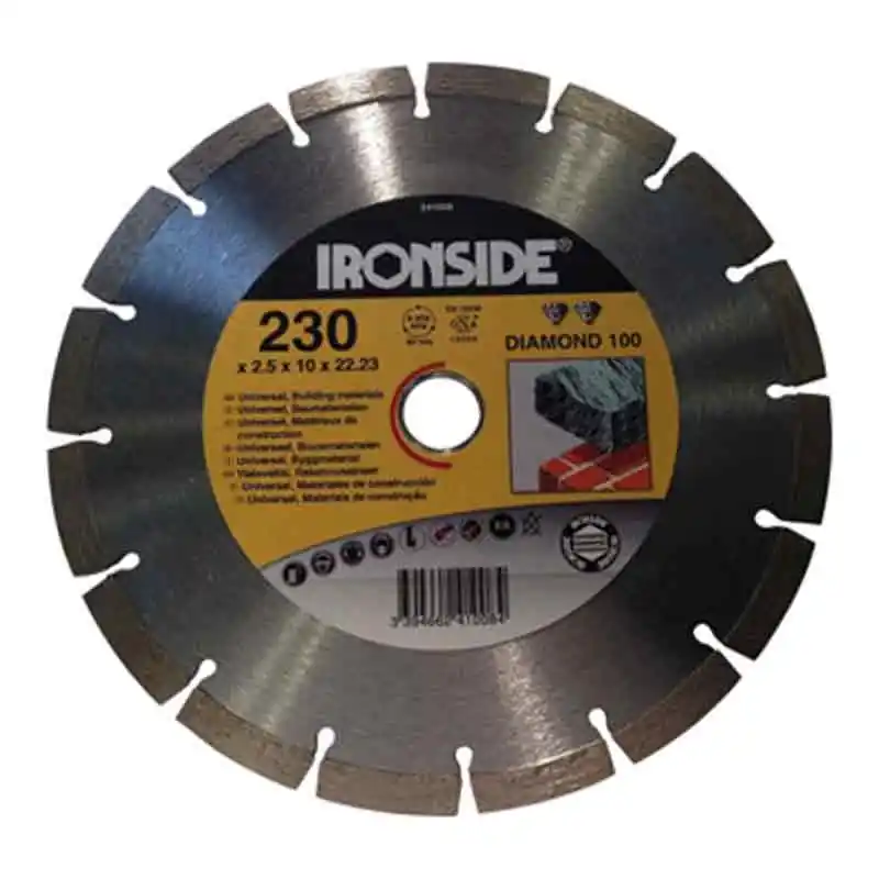 Disco de diamante ironside obra 230x2,5x10 mm - Discos de diamante