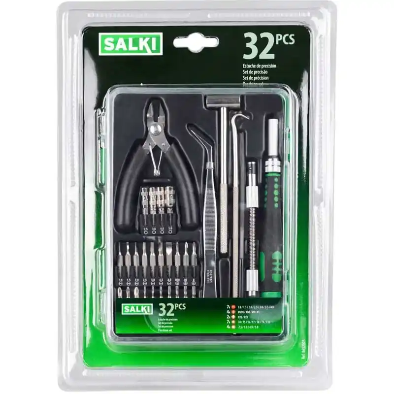 Juego de herramientas de precision salki 32 piezas - Juegos de herramientas