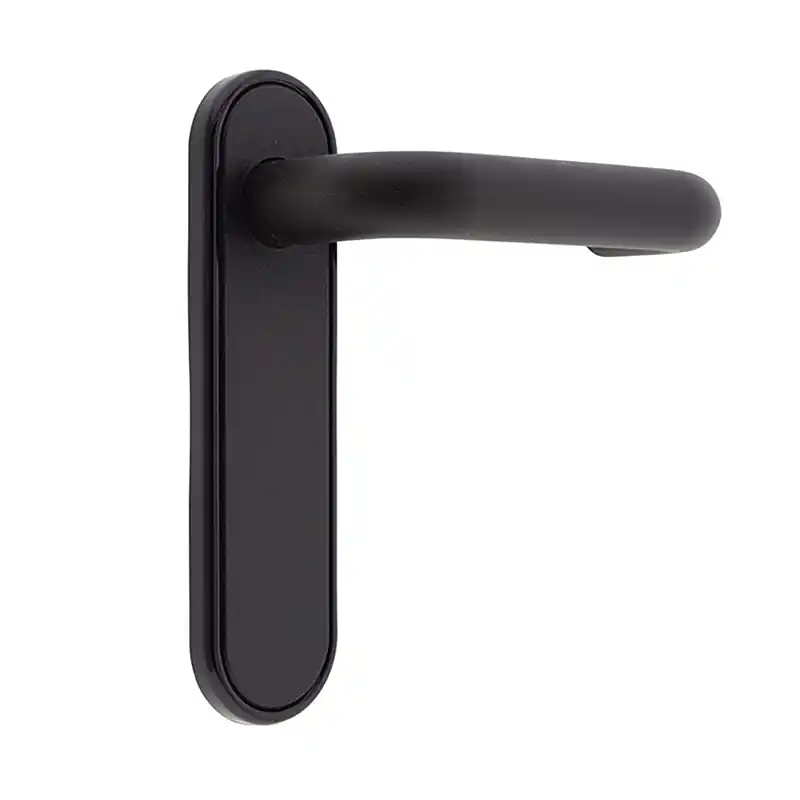 Manilla tesa cortafuegos me5l900nm negro mate sin bocallave - Pomos y manetas Tesa