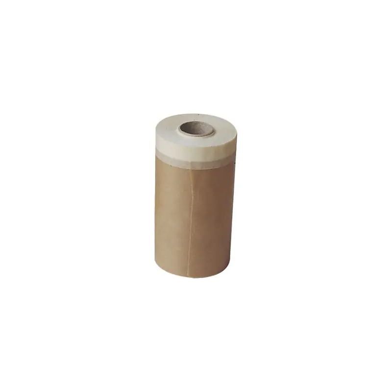 Papel con cinta adhesiva superior kraft 10 cm x 45 m - Plastico protector