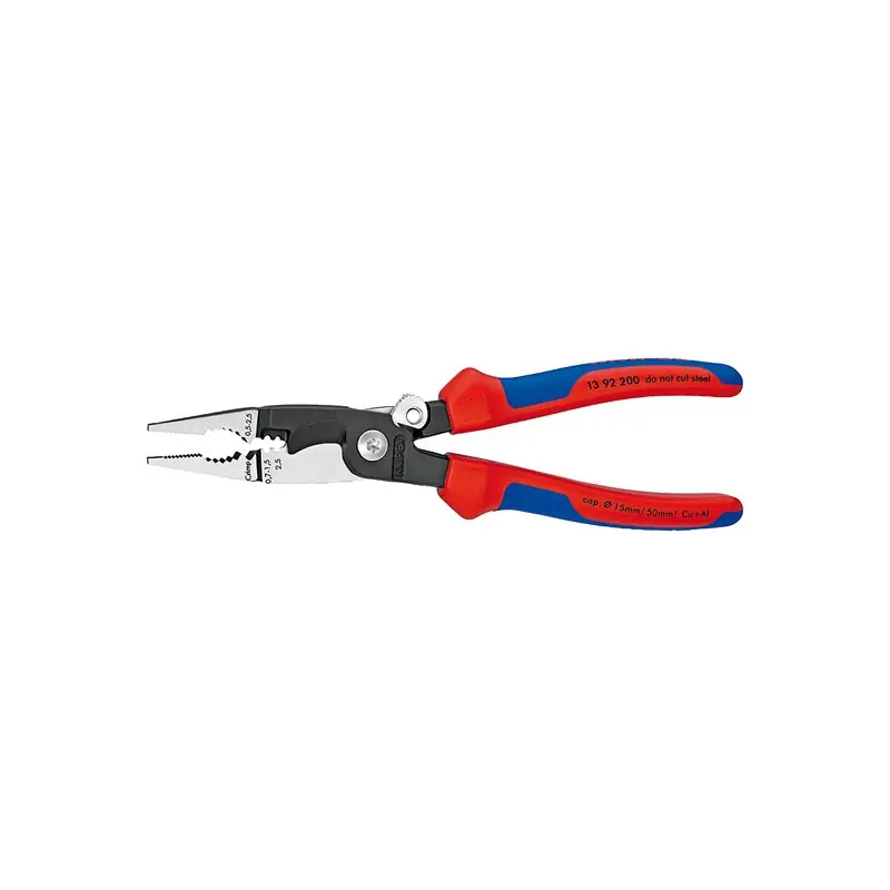 Alicate instaladores knipex 200mm - Alicate universal Knipex