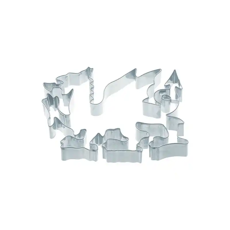 Cortador de galletas dragon 15 cm - Cortapastas