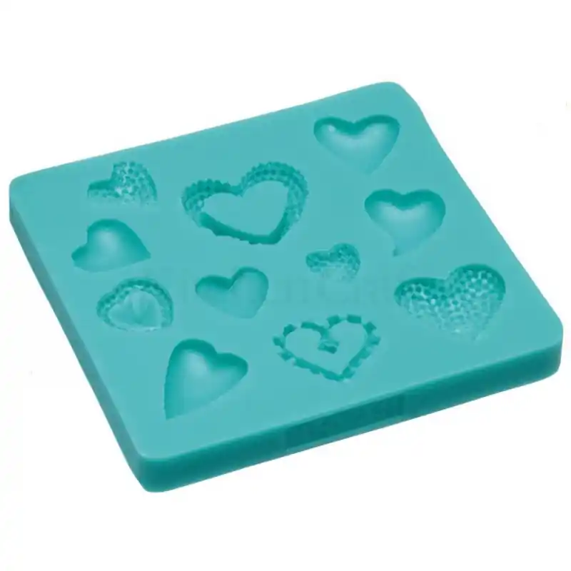 Plantilla silicona fondant 9494-corazon