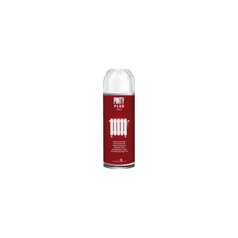 Pintura spray pintyplus radiadores blanco 520 cc ral 9010 - Pintura en spray