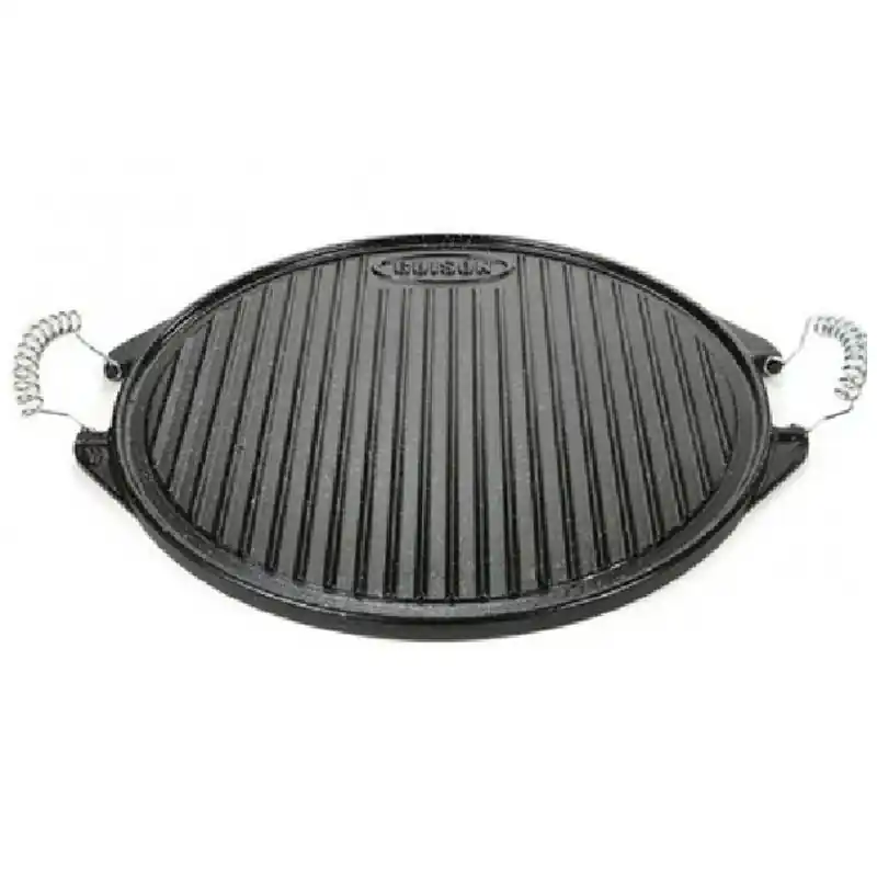 Plancha de hierro fundido guison esmaltada 52cm - Planchas grills