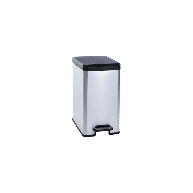 Cubo de basura curver slim bin 25 litros metal - Cubos de basura