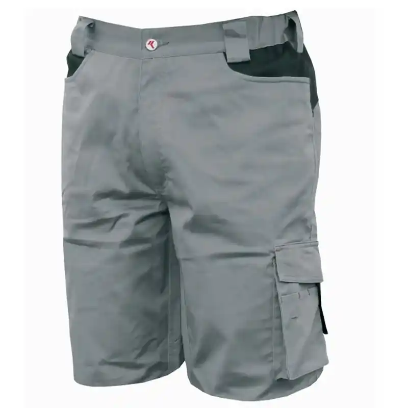 Pantalon corto issa stretch gris talla s - Pantalones cortos de trabajo