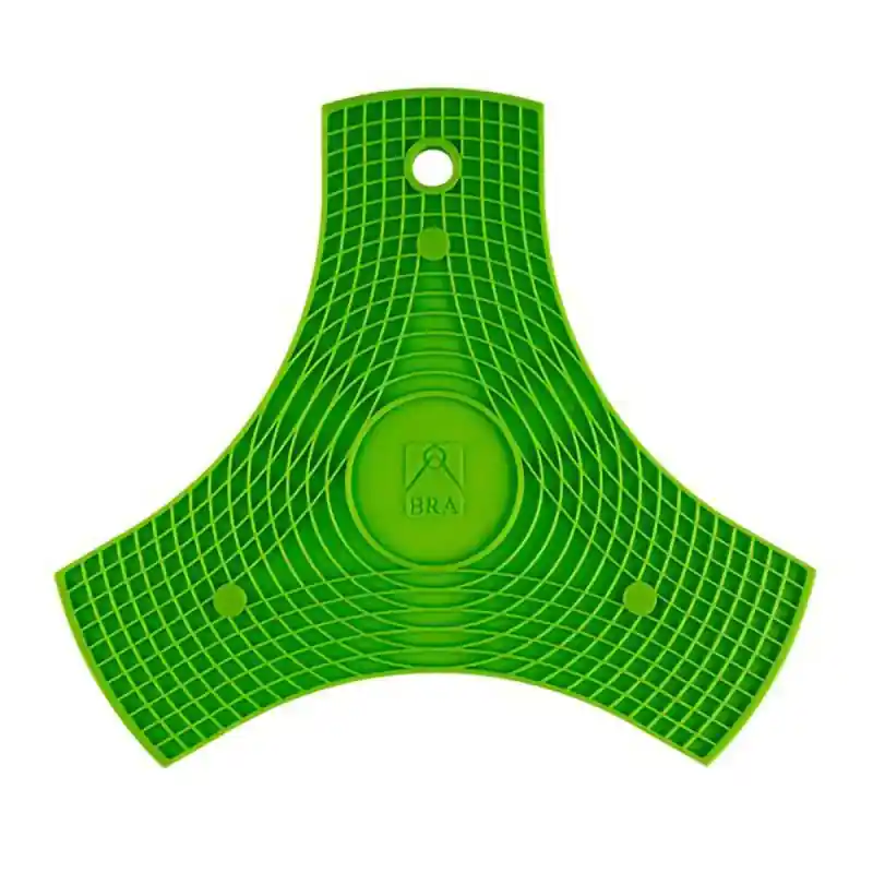 Protector multiusos de silicona verde bra safe 24 cm - Cacerolas Bra