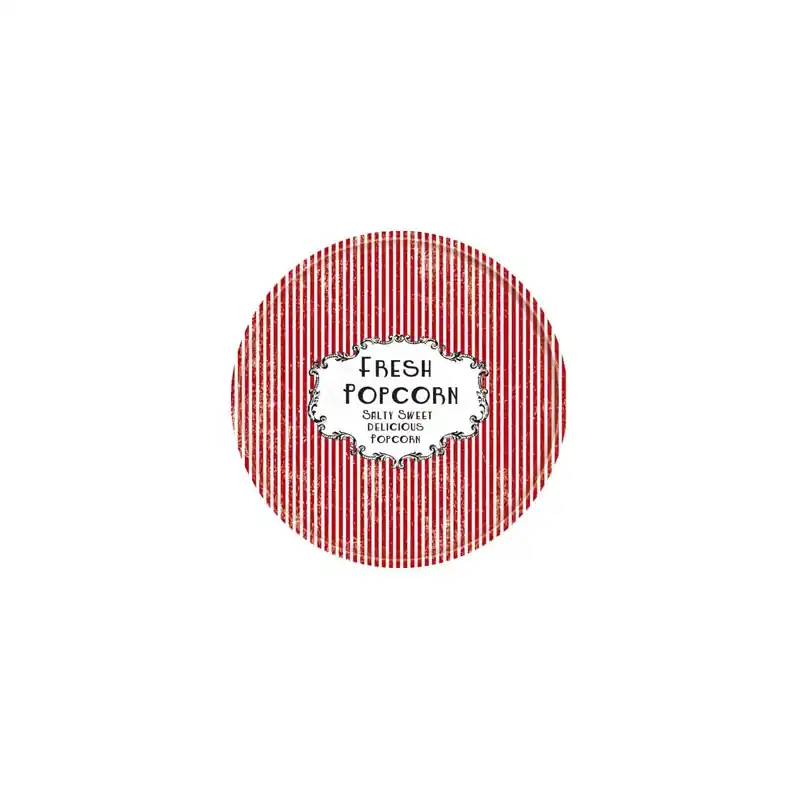 Bandeja decorada popcorn - Bandejas