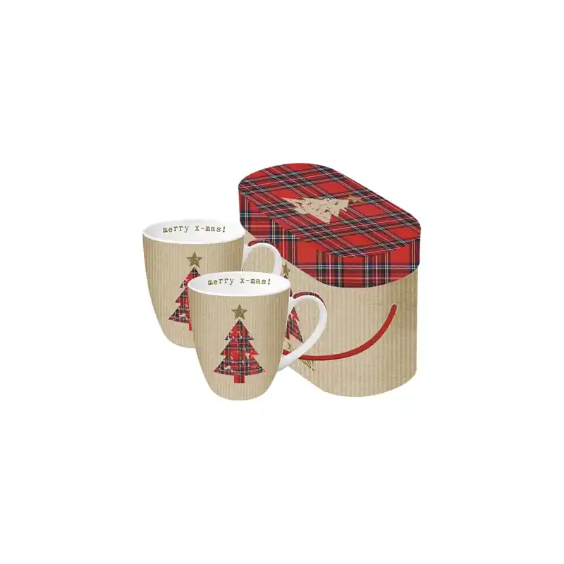 Taza mug bone china 0,25cl set 2 unidades - Tazas desayuno, bols,mugs
