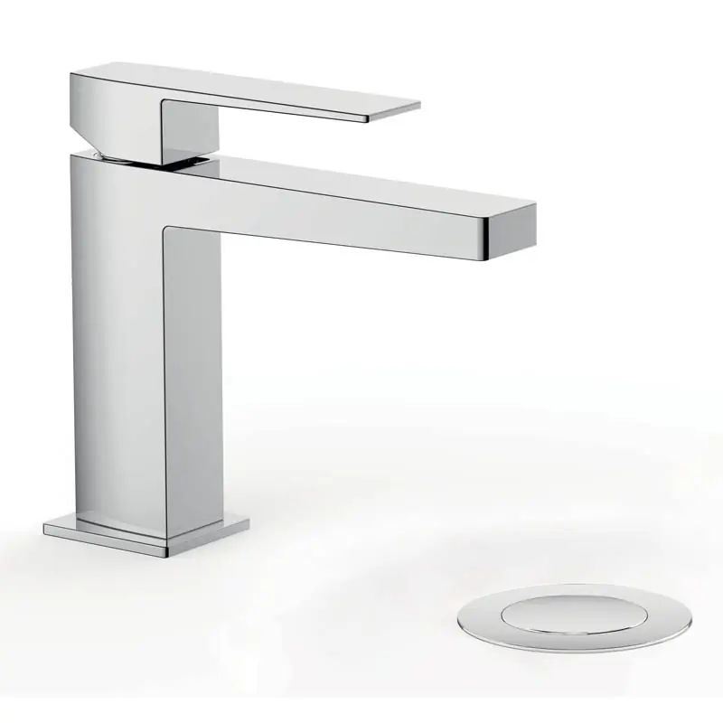 Monomando lavabo tres exclusive slim maneta 160 mm desagÜe automatico 20210301d - Griferia Slim-Tres