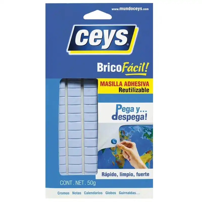 Masilla adhesiva ceys bricofacil 50gr - Pegamento de contacto