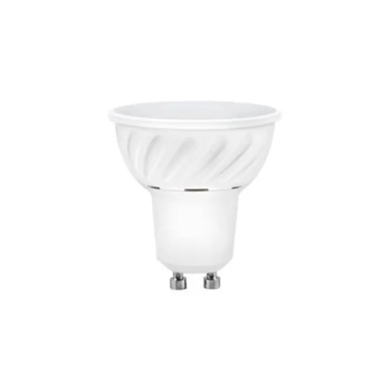 Bombilla led dicroica gu-10 8w 780 lumenes matel aluminio pc luz neutra