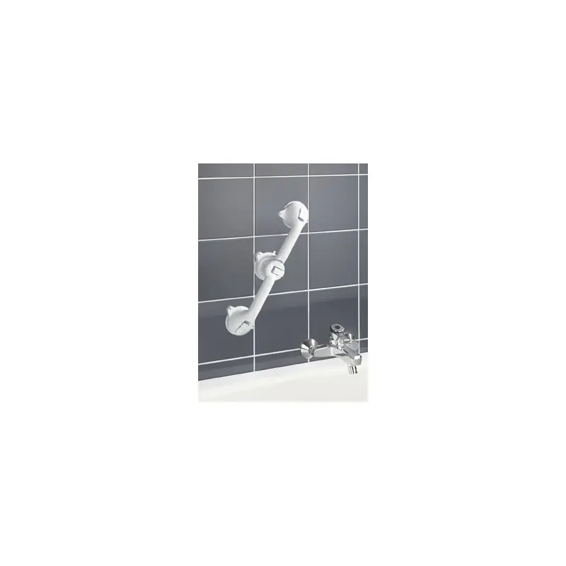 Asa seguridad baño con ventosas trio 49.5 cm - Asideros