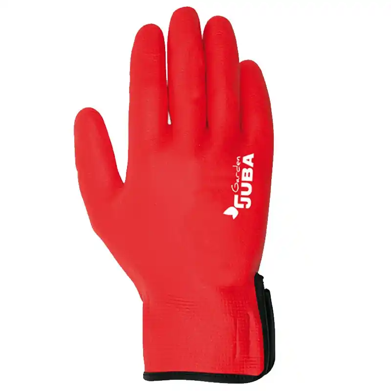 Guante nylon juba h5115r garden rojo talla 9 - Guantes de nitrilo,latex y vinilo