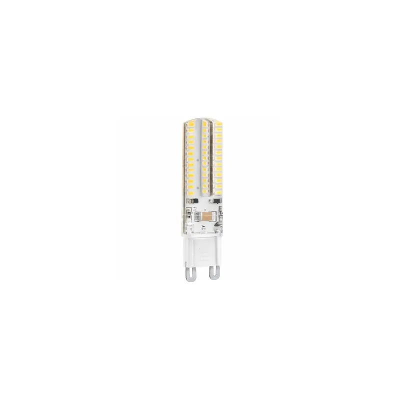 Bombilla led g-9 5w 500 lumenes matel silicona - luz fria