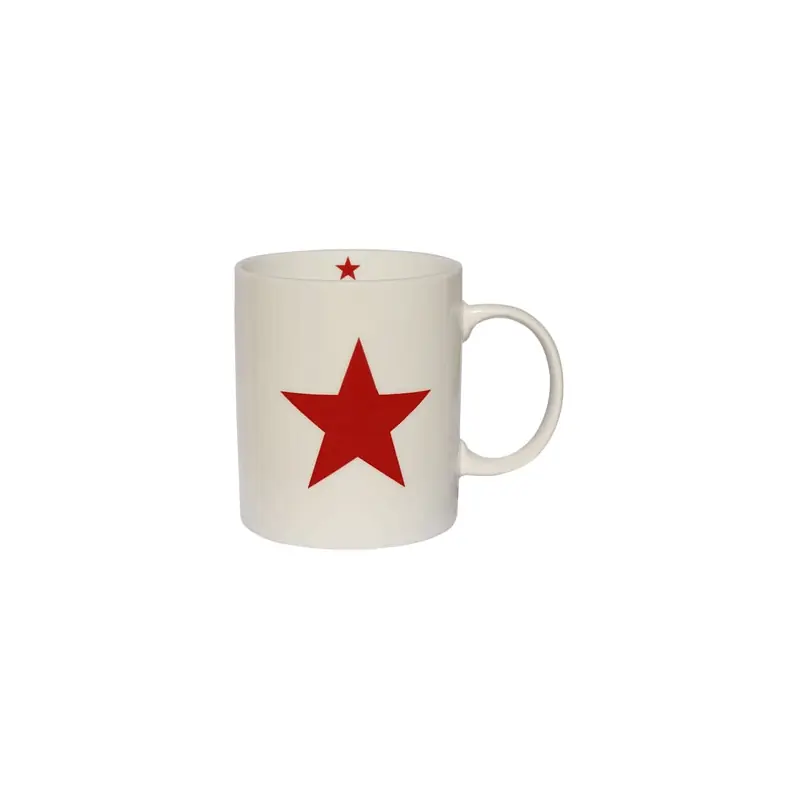 Taza mug porcelana aramis estrella roja - Tazas desayuno, bols,mugs